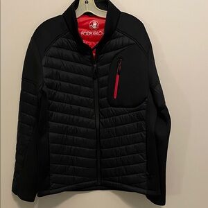 Body glove Black Puffer Men’s Jacket Size Large